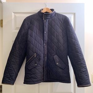 NEW Men’s Barbour Powell Jacket Navy Size S